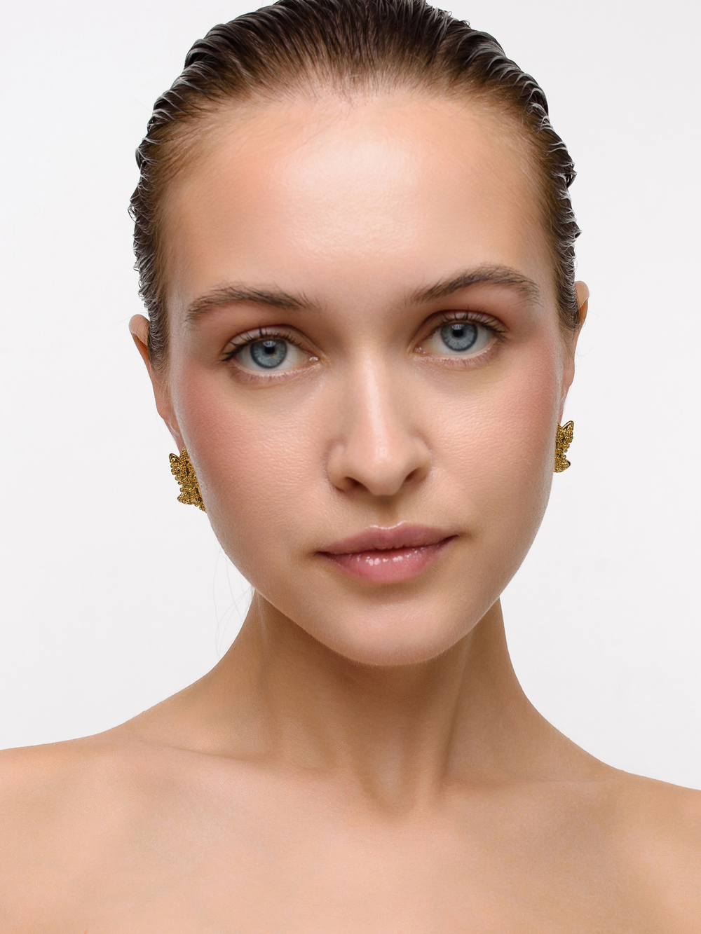 Серьги "Starfish point" Gold