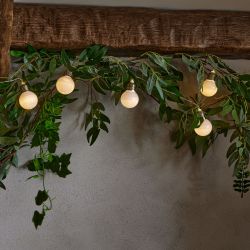 ULD-S1800-010-STB-3AA WARM WHITE IP20 BULBS Гирлянда светодиодная Лампочки. на батарейках 3AA не в-к. 1.8м. 10 светодиодов. Теплый белый свет. Провод прозрачный. TM Uniel