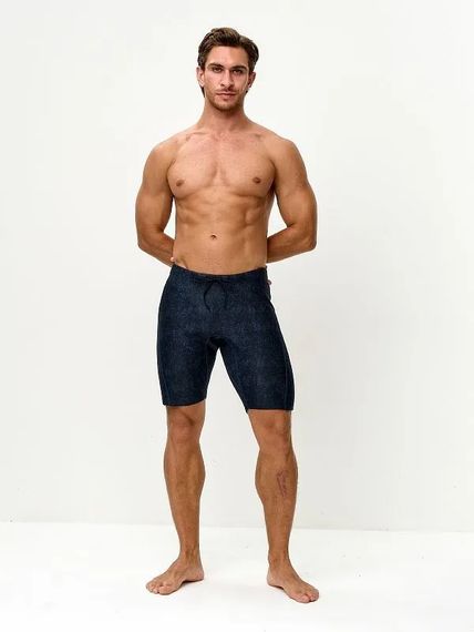 Шорты Sargan Sport 1040/BKBL 2 мм черный/синий