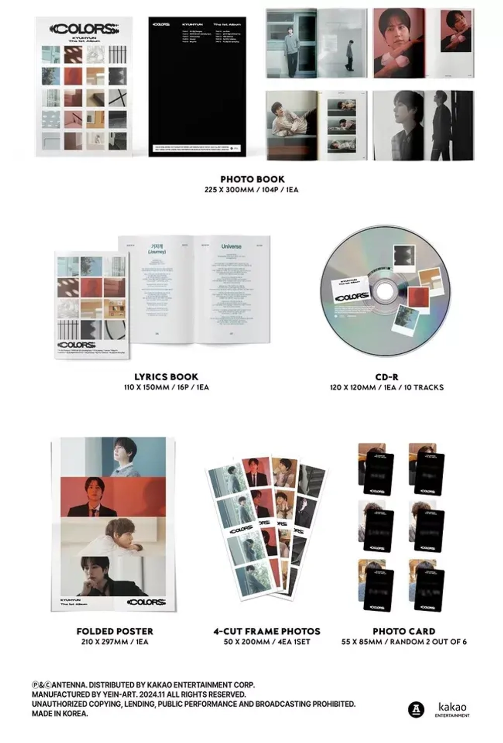 Альбом KYUHYUN - COLORS [Photobook ver.]