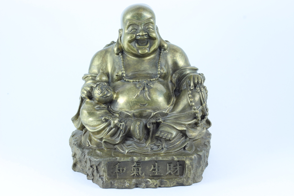 Статуэтка из бронзы Будда Хотей