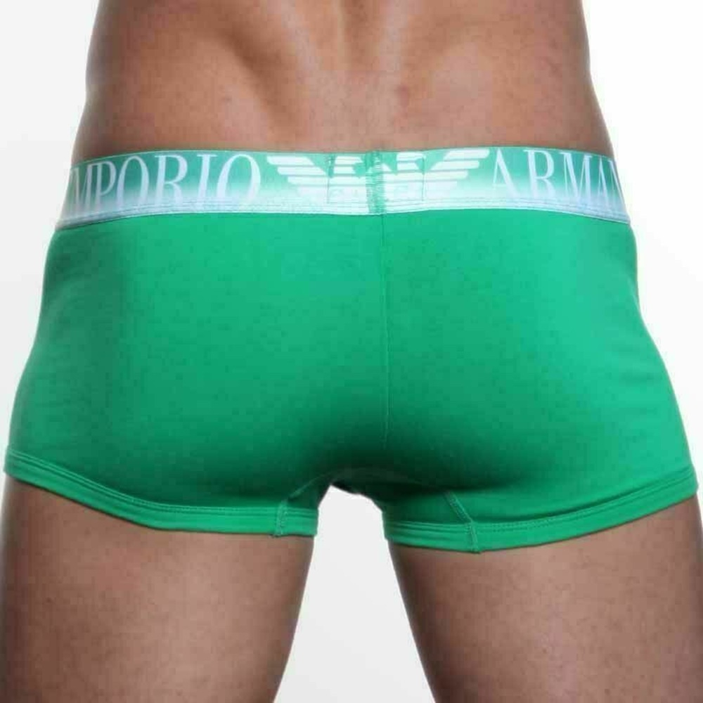 Мужские трусы боксеры Emporio Armani Green Boxer