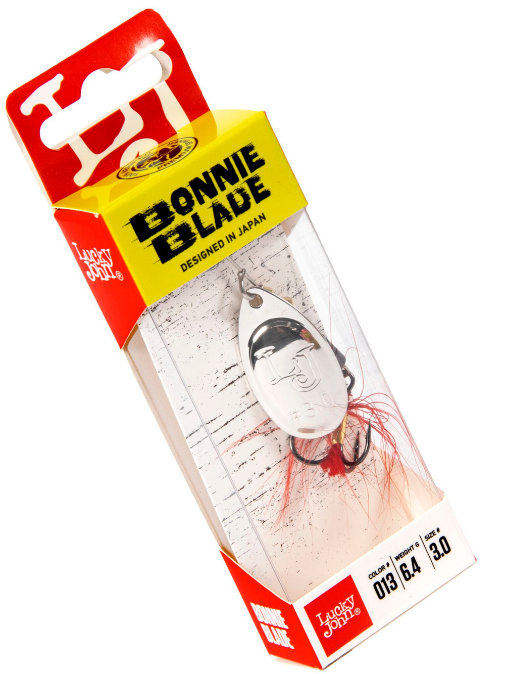 Блесна вращающаяся LUCKY JOHN Bonnie Blade №3 / 6.5 г / цвет 013
