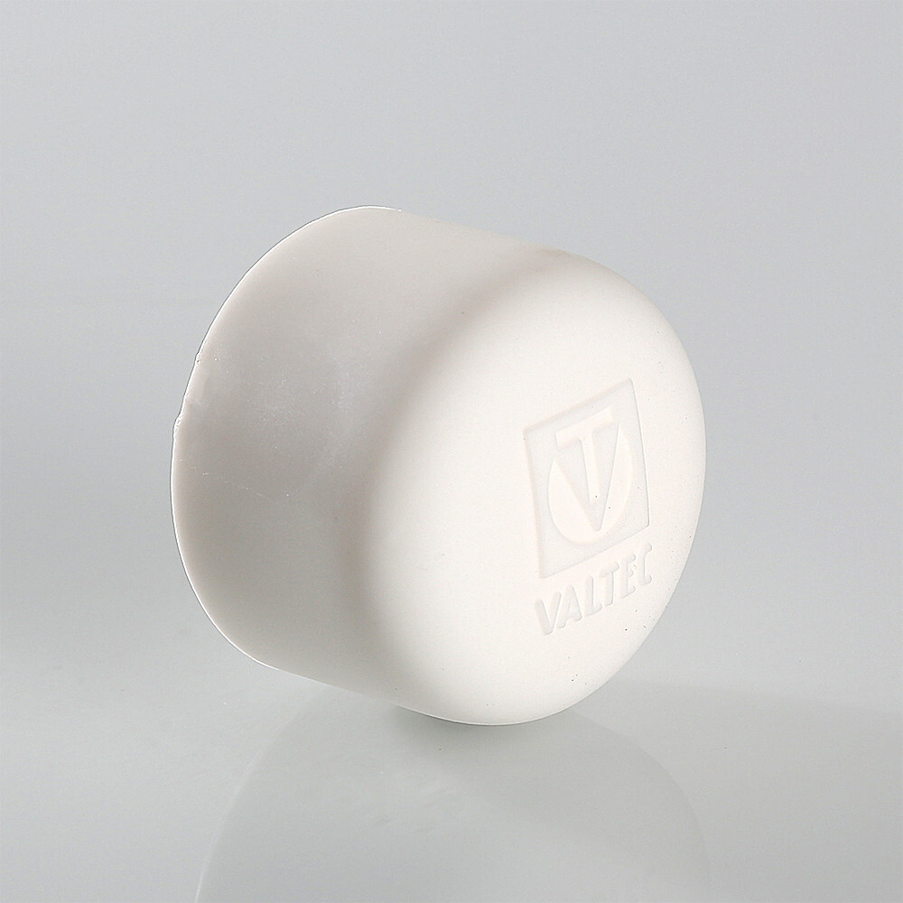 Заглушка полипропиленовая PP-R внутренняя пайка цвет белый VALTEC