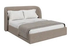 Кровать двуспальная Classic 160 см (бежевый, букле)