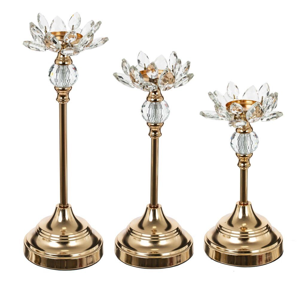 GAEM Набор из 3-х подсвечников, L25,5 W16 H18 см