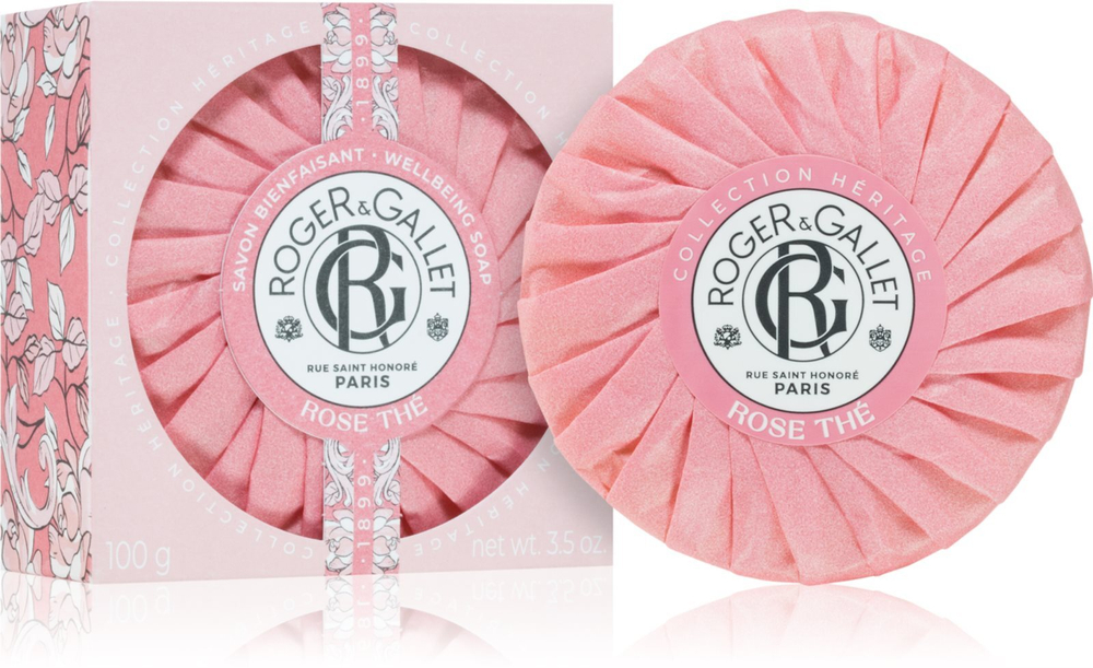 Roger & Gallet The Rose - парфюмированное мыло /   100  g  / GTIN 3252550610513