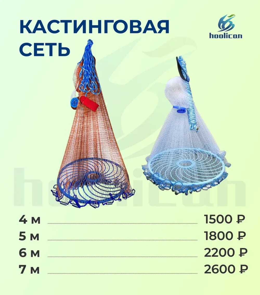 КАСТИНГОВАЯ СЕТЬ " НАКИДКА " нитки