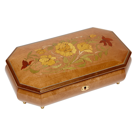 Шкатулка для ювелирных украшений музыкальная, арт. AW-02-053 от Artwood, Италия