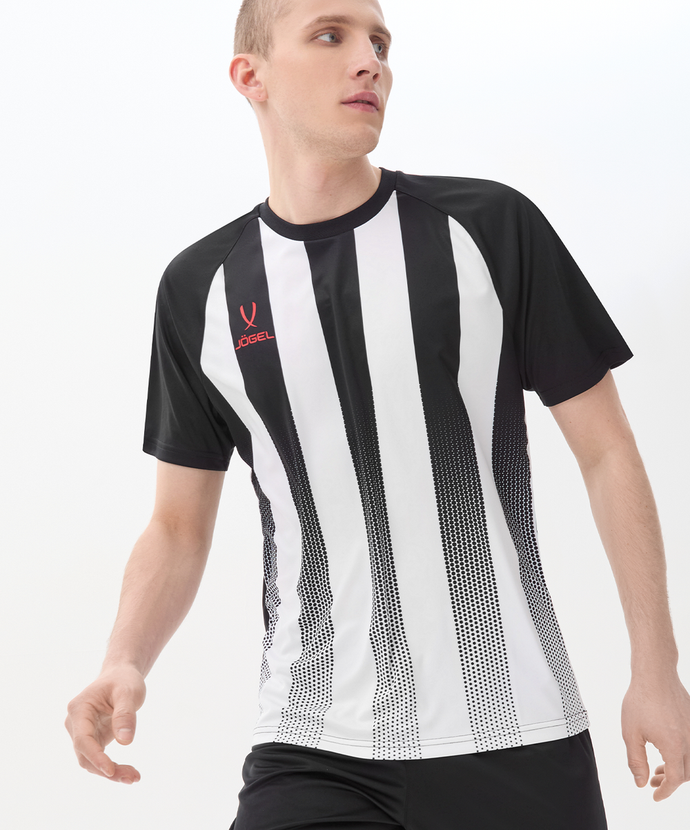 Футболка игровая Camp Striped Jersey, белый/черный