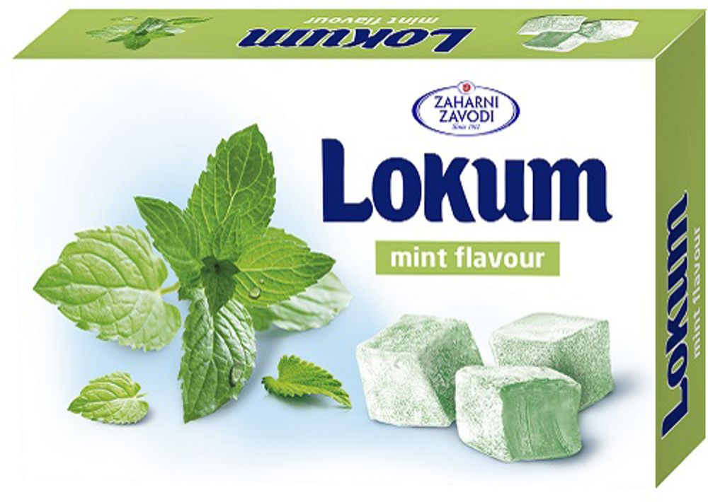 Лукум Zaharni со вкусом мяты 140г