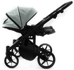 Детская коляска Adamex Leo Duo 2 в 1 TK27 TIP (СЕРО-ЗЕЛЕНЫЙ)