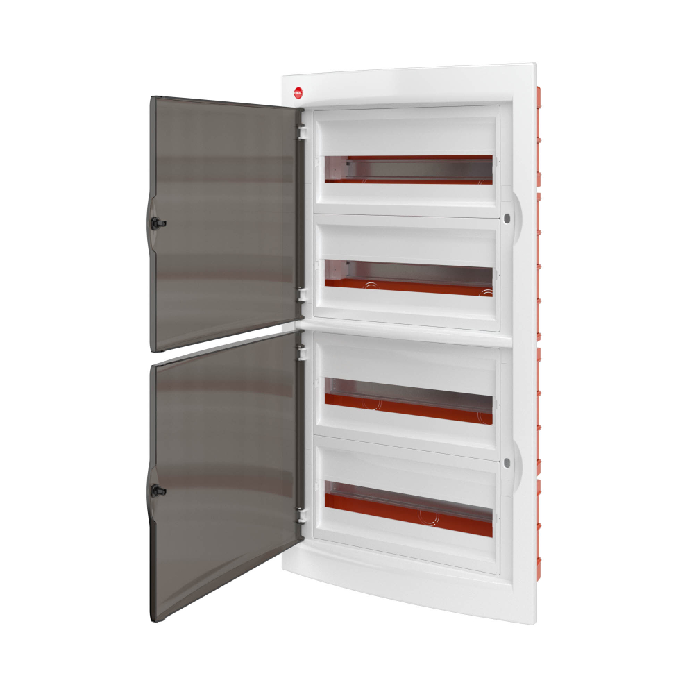 Щиток встраиваемый с дверцей 72мод. IP41, белый