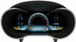 Электронная панель приборов Mercedes-Benz C-класс W205 2014-2018 - Radiola 1301С с LCD / ЖК 12.3" экраном QLED