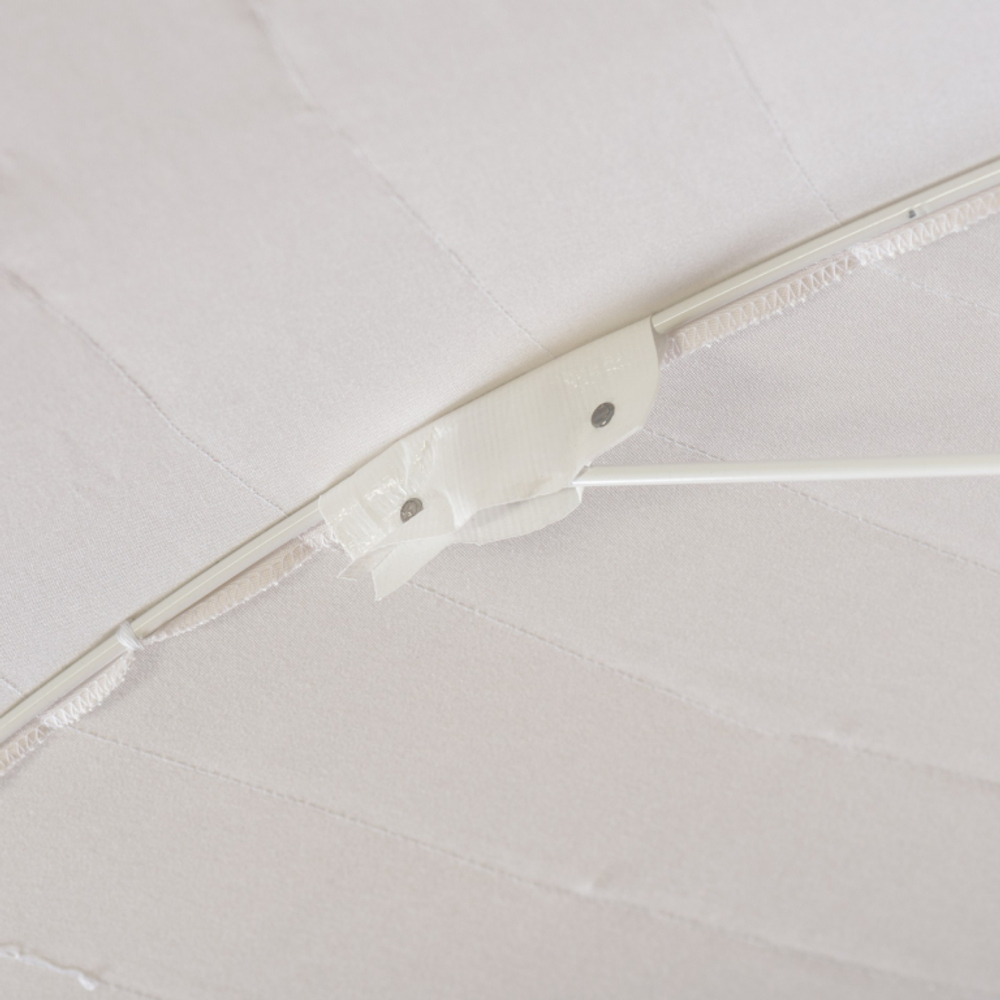 Зонт пляжный профессиональный Ø2.4 м Magnani Kenia, белый