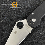 Реплика ножа Spyderco Para 3 G10 ЧБ