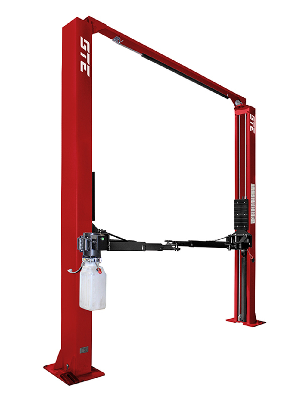 Подъемник электрогидравлический 4т 110-1900мм 2-х стоечный 380В верх.синхрон. (руч. спуск) GTE