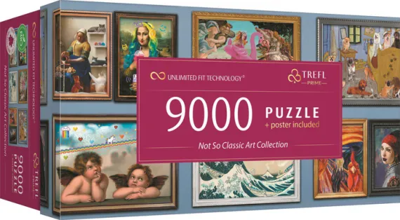 Puzzle Puzzles - &quot;9000 UFT&quot; - Not So Classic Art Collection