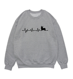 Свитшот "Корги - сердечный ритм"