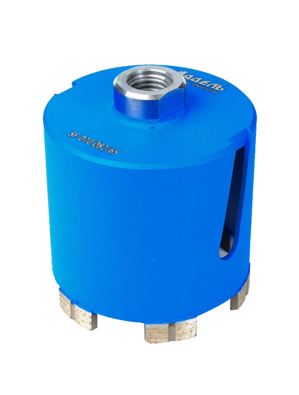 Коронка алмазная 82 мм по бетону для подрозетников Super Fast