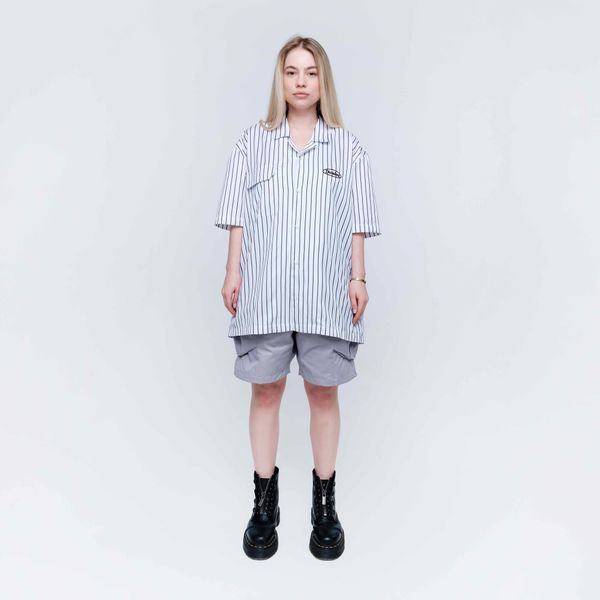 Рубашка Oval Logo белая - фото 7