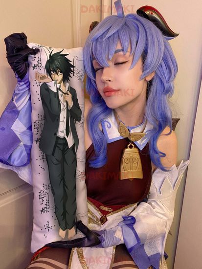 Мини дакимакура Л Лоулайт из Тетрадь смерти арт. M0730, 60х20 см