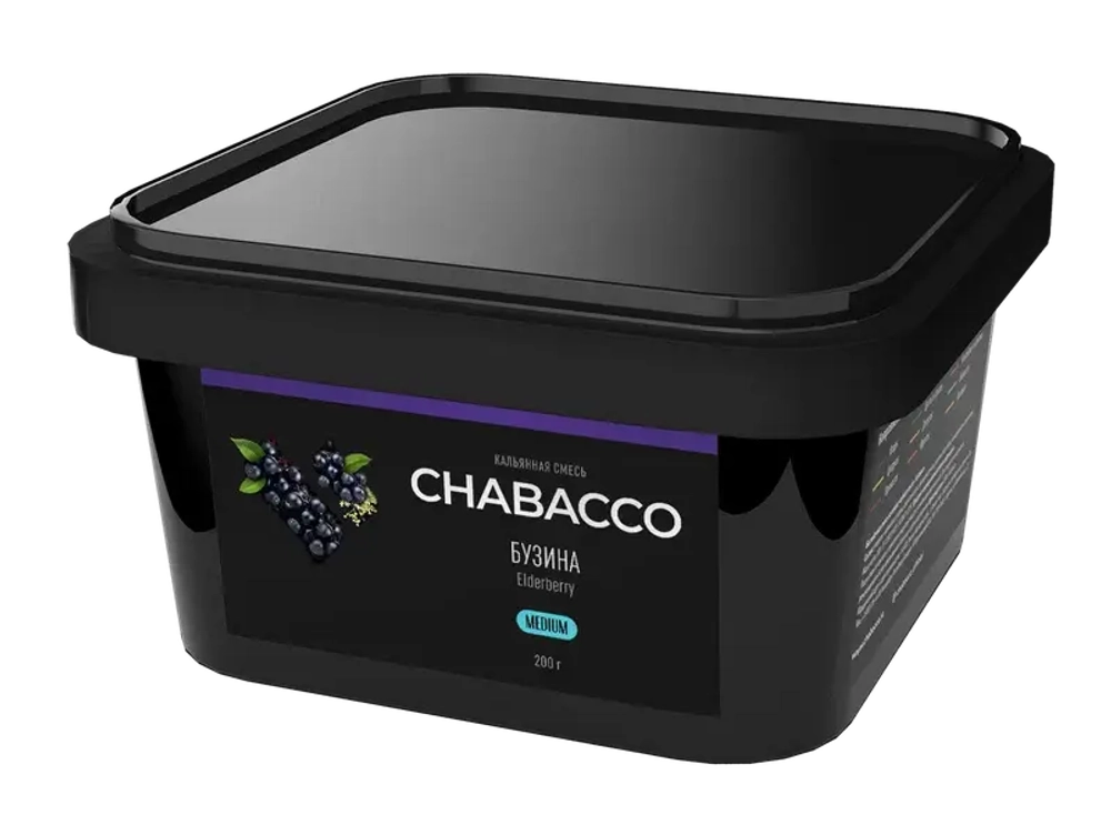 CHABACCO MEDIUM - ELDERBERRY 200g