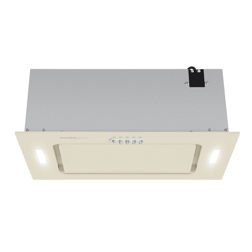 Кухонная вытяжка HOMSair Crocus Push 52 бежевый фото 4