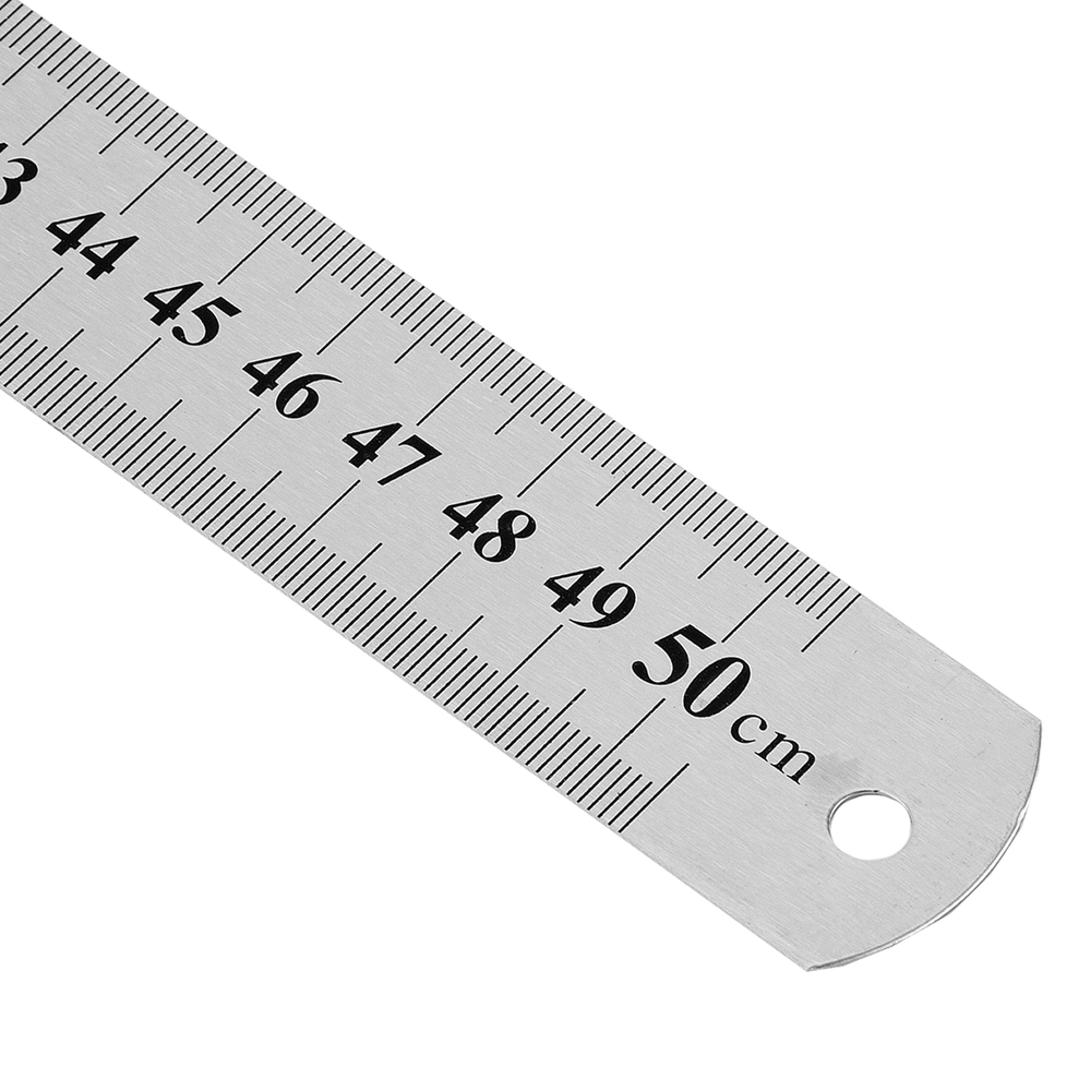 Линейка измерительная, 500 мм, металлическая Sparta