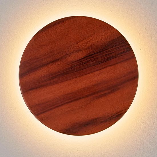 7108/15WL NATURE ODL26 Настенный светильник окраш. под дерево/металл IP54 LED 12W 375Лм 3000K 220-240V LIANA