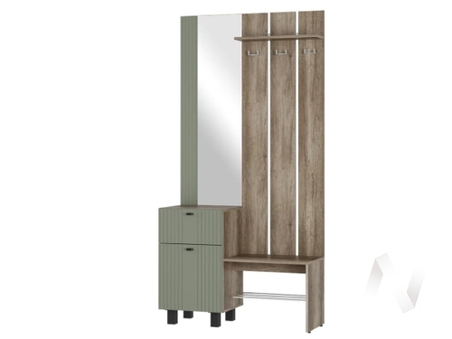 Прихожая ПР-04 МС Олива (Дуб каньон/MF12)