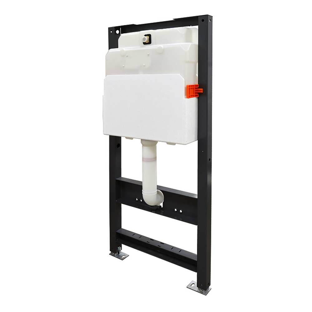 Инсталляция для подвесного унитаза AZARIO NEW 3/6л с возможностью подключения безконтактной клавиши смыва (AZ-510A)