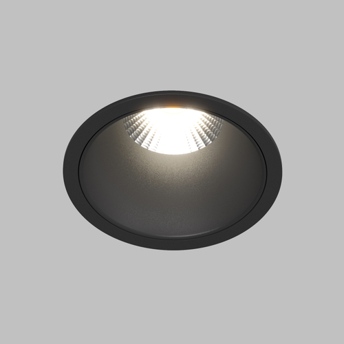 DK4500-BK Встраиваемый светильник, IP 20, 12 Вт, LED 3000, черный, алюминий