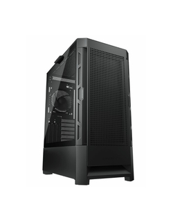 Cougar Airface Black, 1X120MM FAN, БЕЗ БП, ЧЕРНЫЙ, ATX