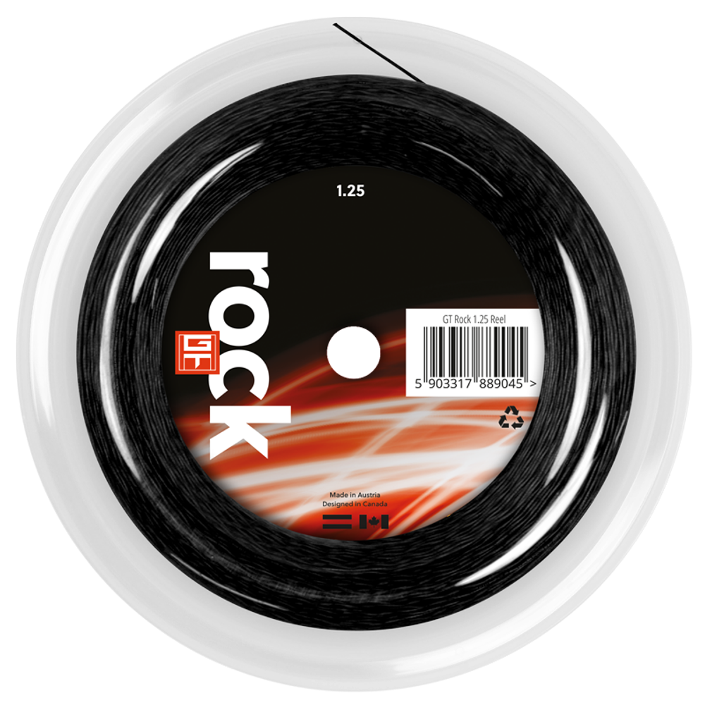 Теннисные струны GT Rock (200 m) - черный