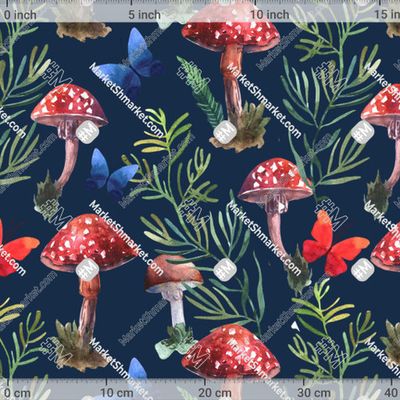 Мухоморы by Steshnikova 385 DPI