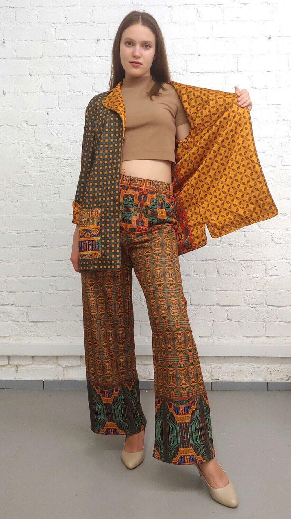 Двусторонний жакет "Ирландская легенда", по мотивам Келлской книги