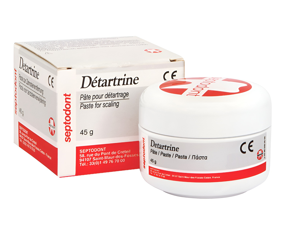 Detartrine (45гр.) Детартрин, полировочная паста для снятия зубного камня