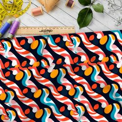 Ткань премиум шифон мелодичные оттенки