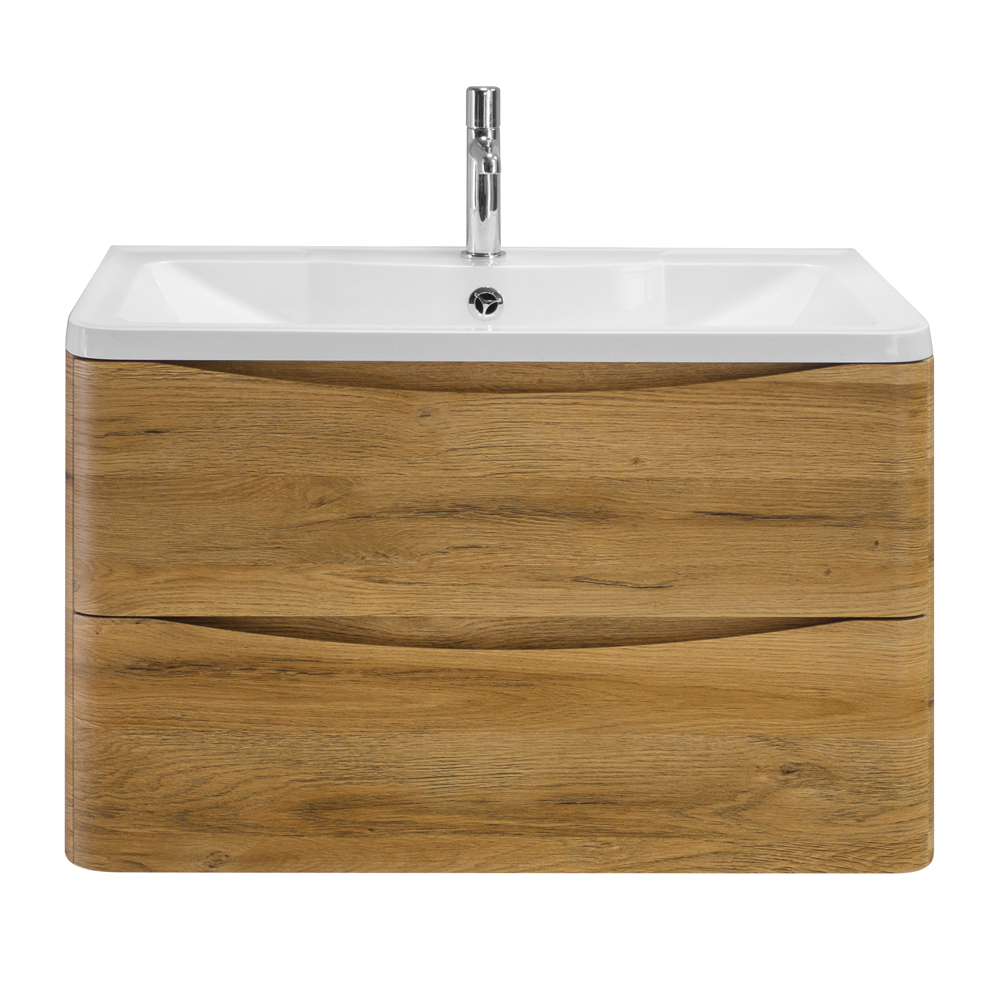 Мебель для ванной комнаты подвесная BelBagno ACQUA-900-2C-SO-RR 90см Rovere Rustico