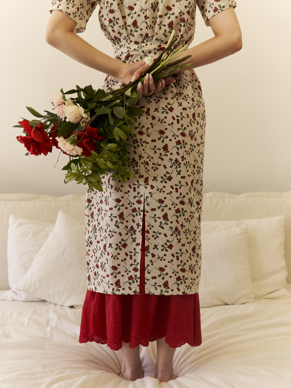 Платье с рукавом длинное