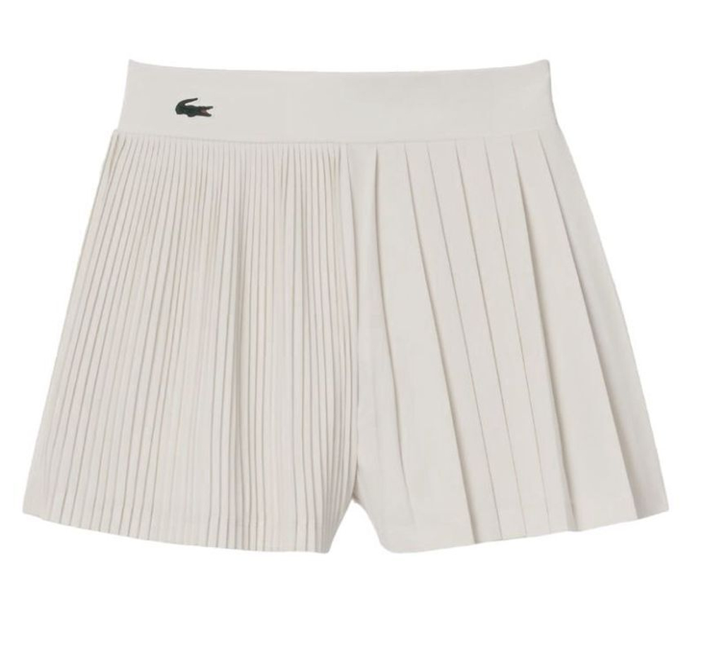 Женские Шорты теннисные Lacoste Ultra-Dry Stretch Lined Tennis - серый