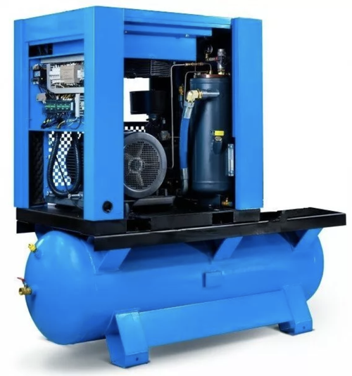 Винтовой компрессор KraftMachine КМ11-10 рВ-500 (IP54)