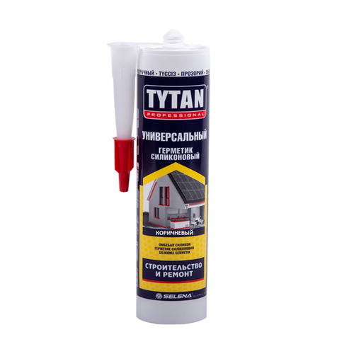 Герметик силиконовый "TYTAN PROFESSIONAL" универсальный прозрачный 280мл