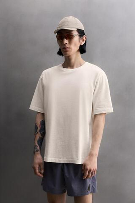 ZARA ФУТБОЛКА RUNNING SEÚL, ЭКРЮ/БЕЖЕВЫЙ