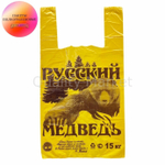 Майка  "МЕДВЕДЬ" цвета в ассортименте 28*50 "Эко" 5,5гр, 50шт/упак