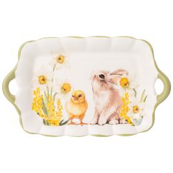 БЛЮДО AGNESS "SUNDAY" 23,5*14*2,5 СМ (КОР=36ШТ.)