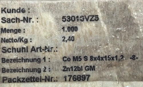 Гайка комбинированная шестигранная с подвижной шайбой М4. 10 штук. Сталь, оцинкованная, класс прочности 8. Шайба: несъемная, подвижная. BOLLHOFF - Германия