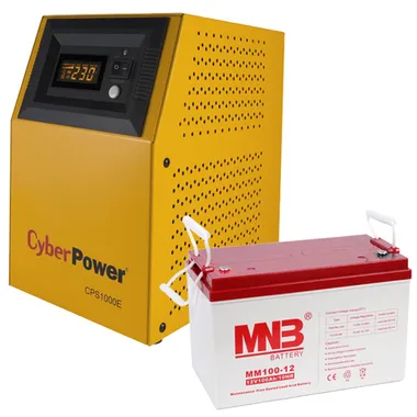 CyberPower CPS1000E+MM100-12 - изображение 1  CyberPower CPS1000E+MM100-12 - фото 1