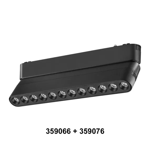 359066 SHINO NT23 183 черный Доп. адаптпер для создания поворотных светильников с арт. 359072, 359076, 359080 IP20 12W SMAL